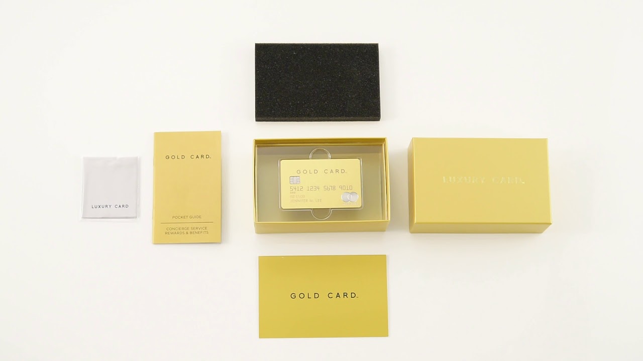 Cómo Solicitar la Tarjeta Luxury MasterCard Gold Credit Card Fácilmente